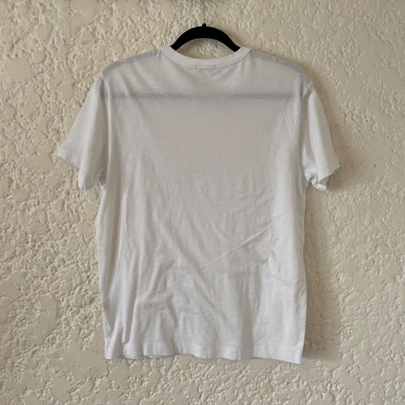 Buck Mason 100% Cotton White Short Sleeve T-Shirt,  Men's Small, Crew Neck USA - Picture 2 of 6